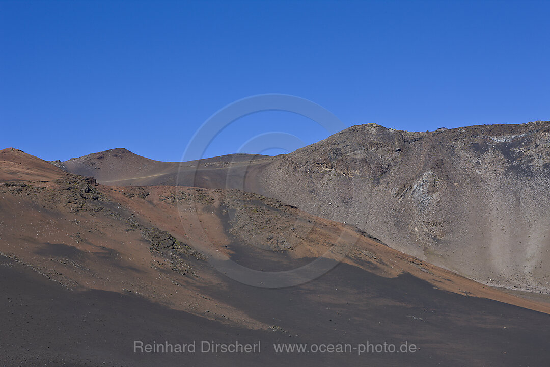 Krater des Haleakala Vulkan