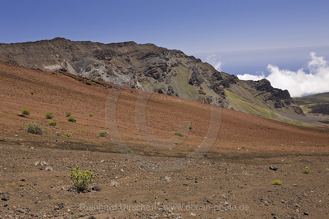 Krater des Haleakala Vulkan