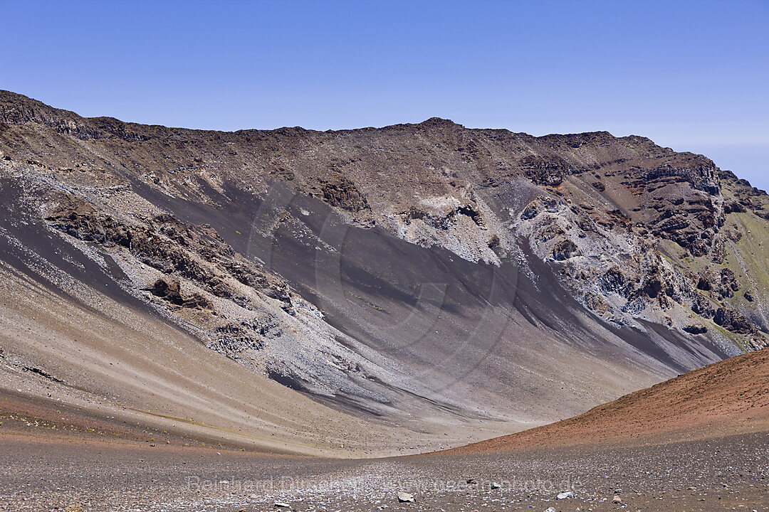 Crater of Haleakala Volcano