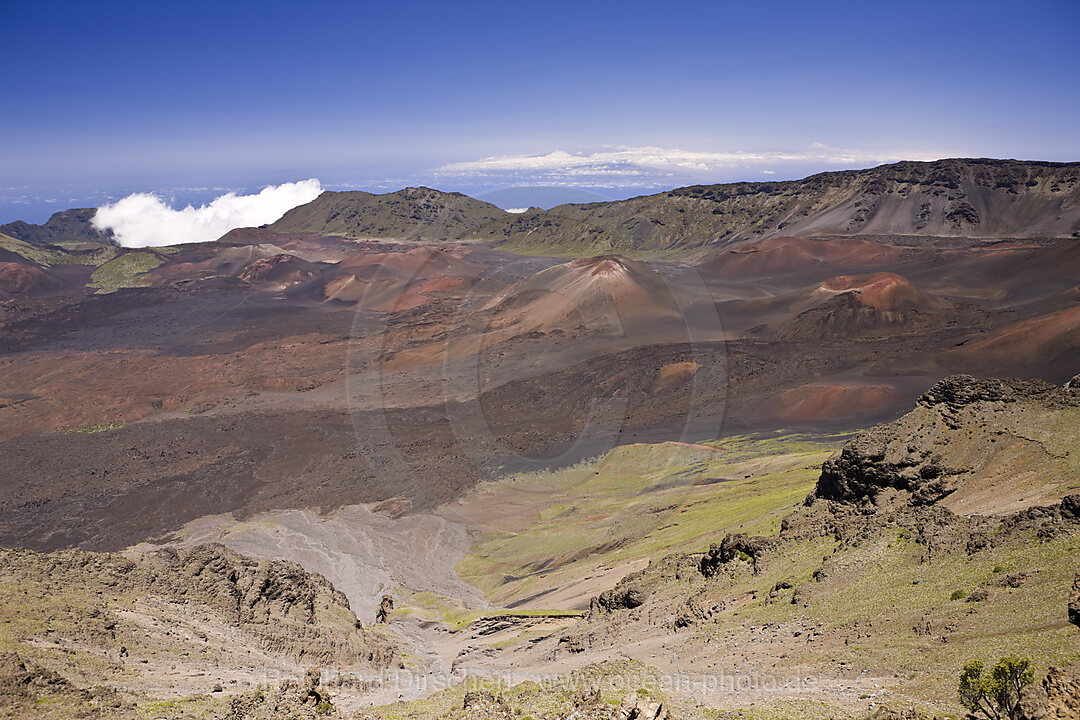 Krater des Haleakala Vulkan