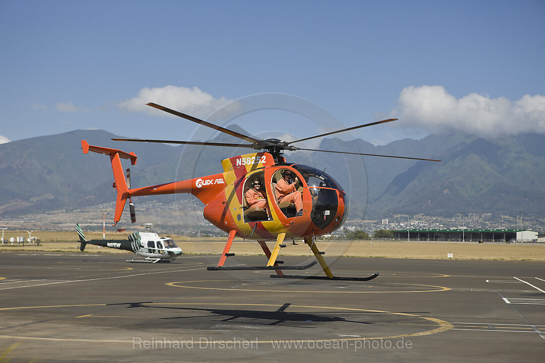 Helicopter Flight over Maui