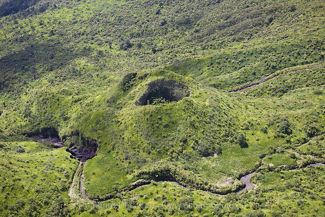 Vulkankegel unterhalb des Haleakala Vulkankrater, Maui, Hawaii, USA