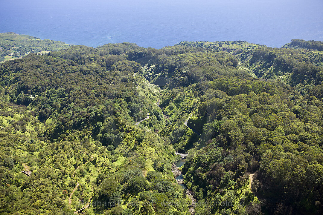 Nordkueste von Maui, Maui, Hawaii, USA