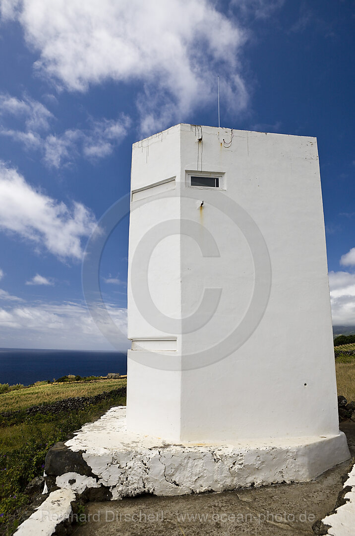 Wal-Beobachtungsposten, Azoren, Insel Pico, Atlantik, Portugal