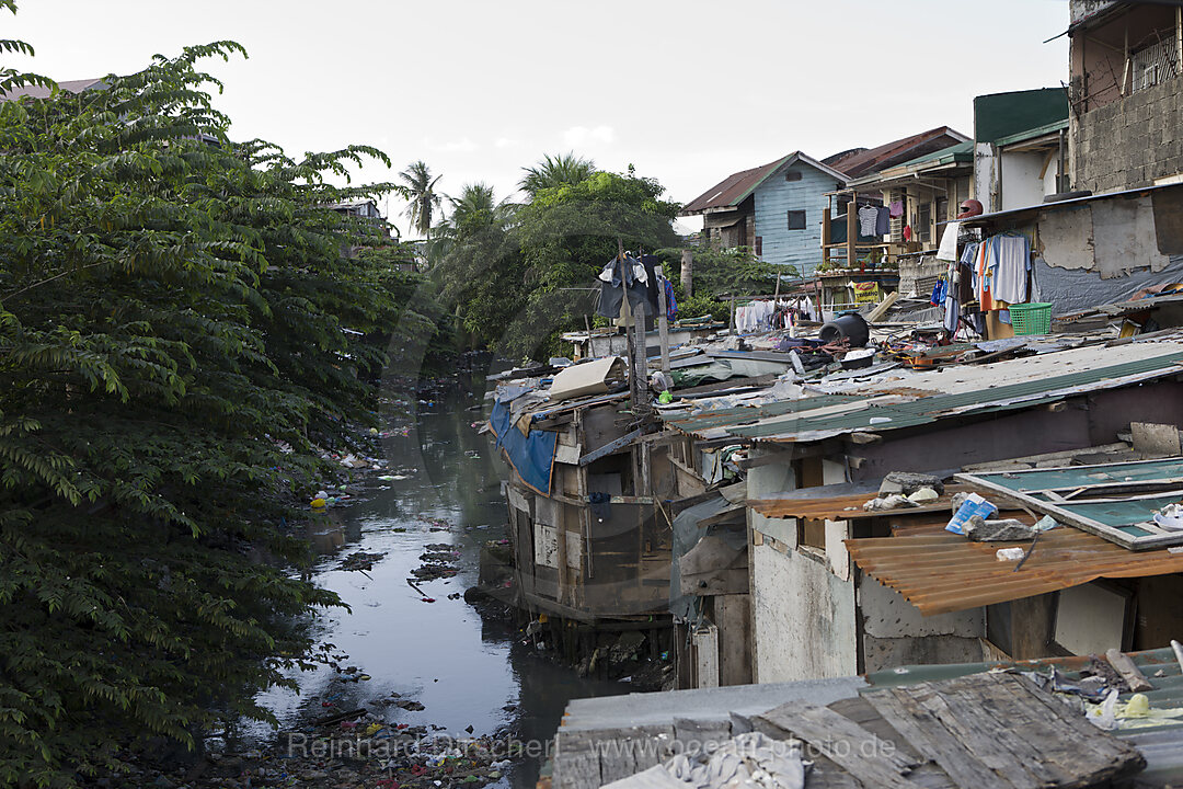 Slums in Manila, Luzon, Philippinen