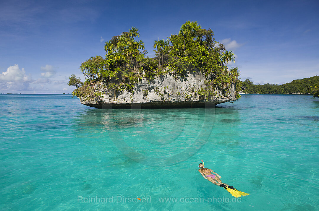 Schnorcheln in den Rock Islands, Mikronesien, Palau