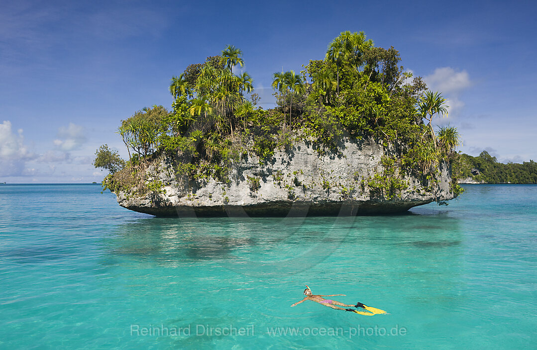 Abtauchen in Palau, Mikronesien, Palau