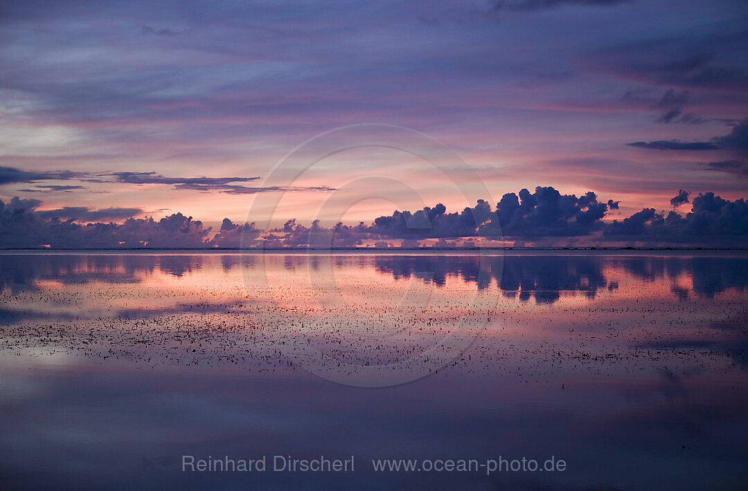 Sonnenuntergang in Palau, Mikronesien, Palau