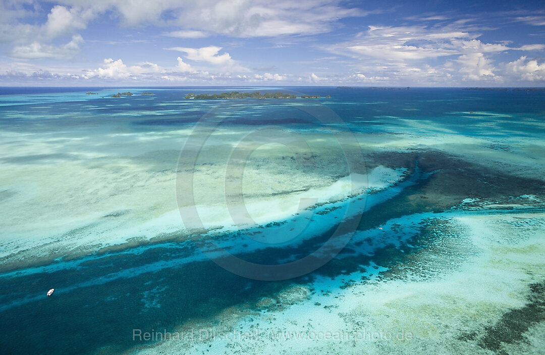 Aerial View of Divespot German Channel