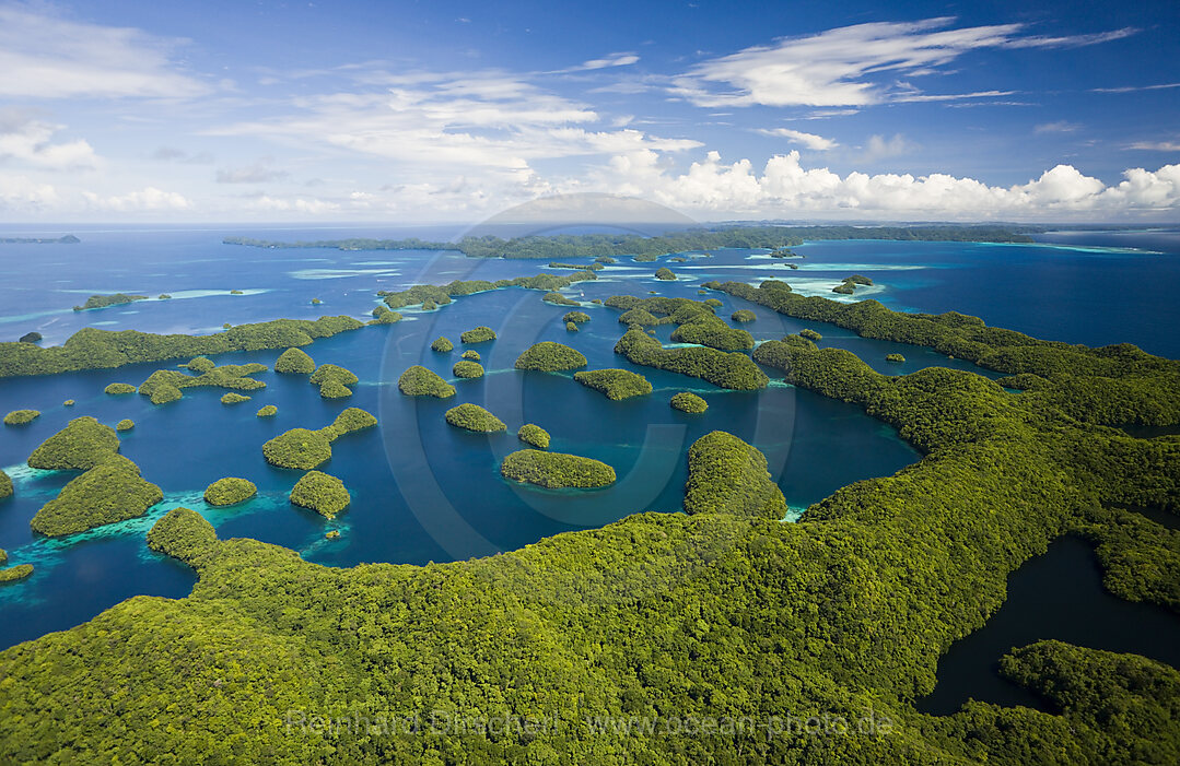 Luftbild von Palau