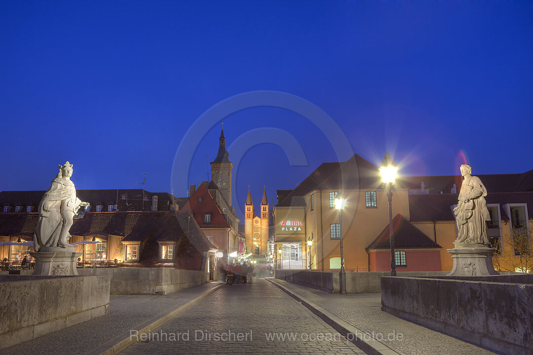 Alte Mainbruecke in Wuerzburg