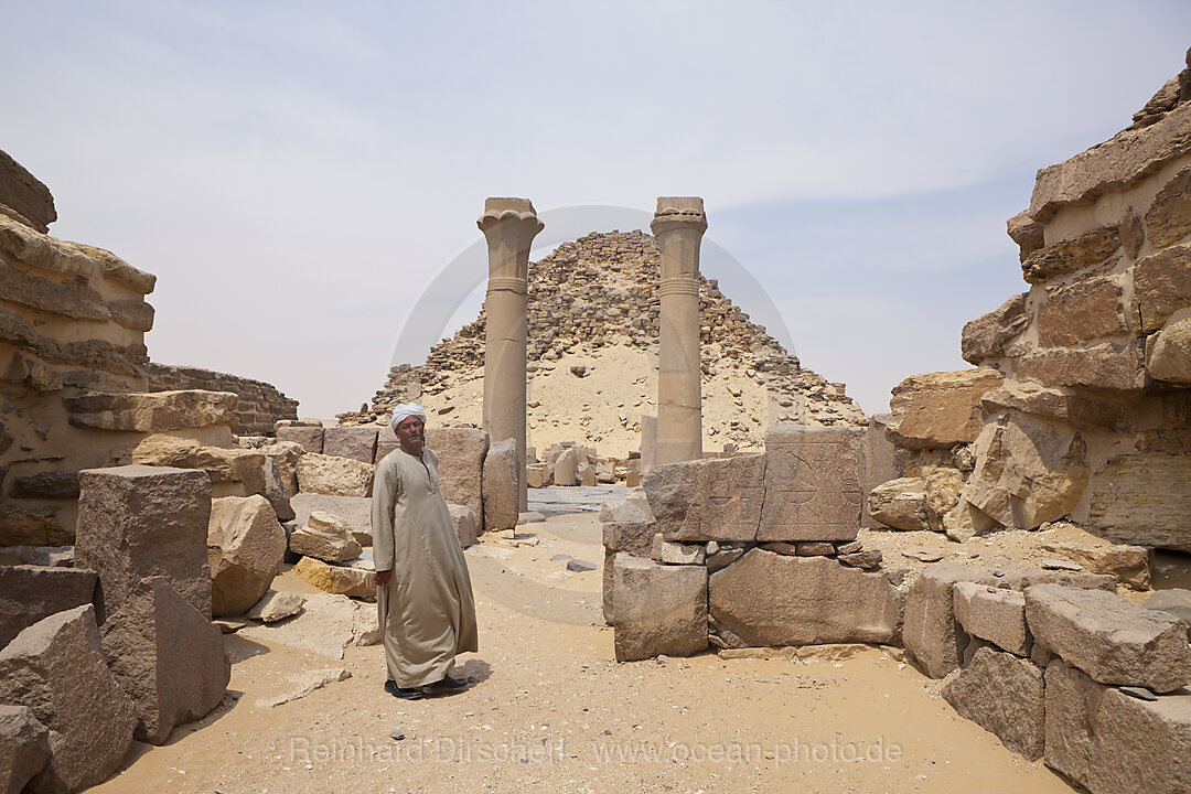 Totentempel und Pyramide des Pharao Sahure