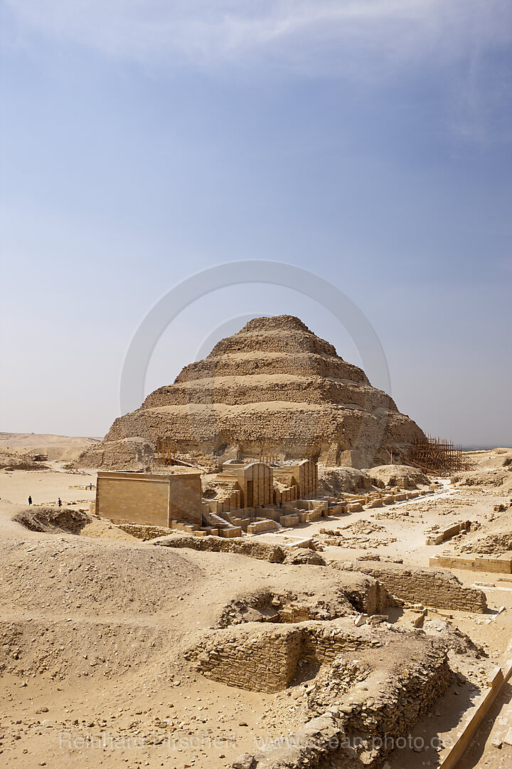 Stufenpyramide Sakkara des Pharao Djoser