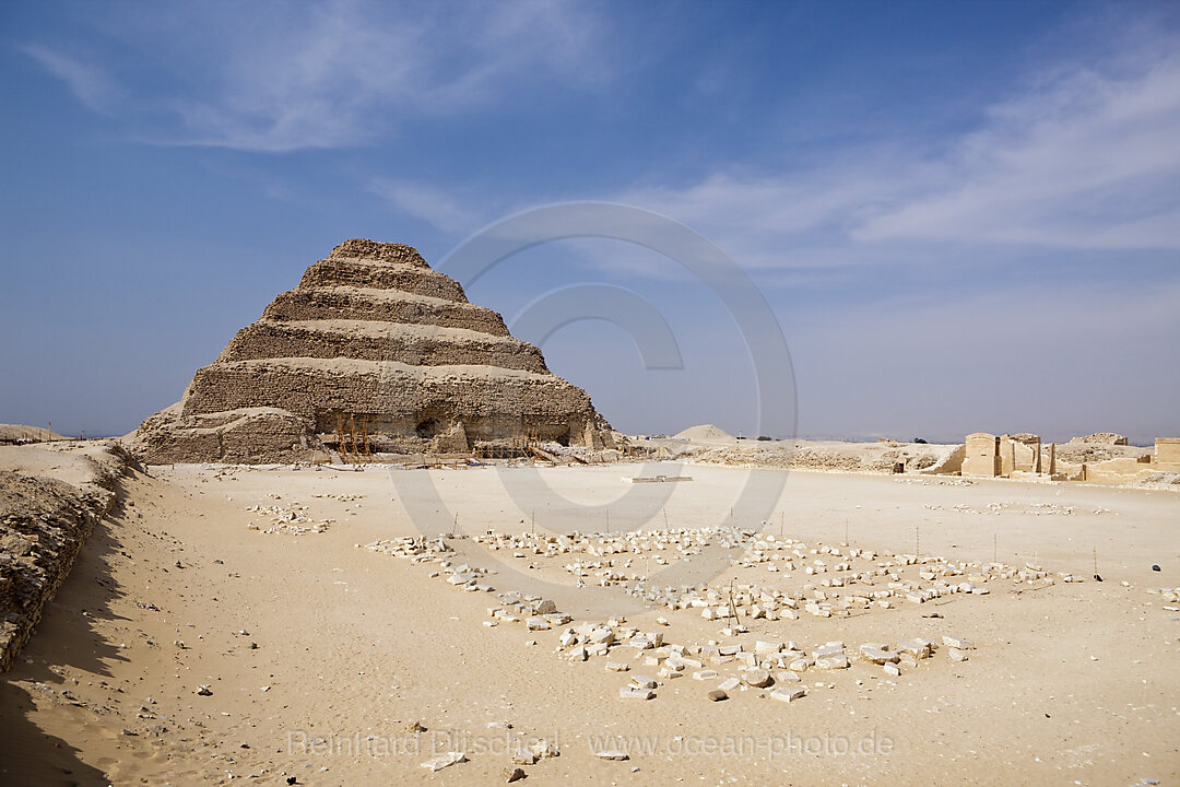 Stufenpyramide Sakkara des Pharao Djoser
