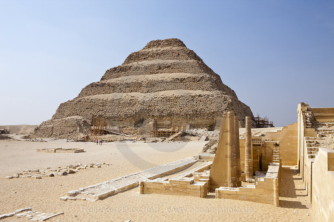Saqqara Step Pyramid of Pharaoh Djoser