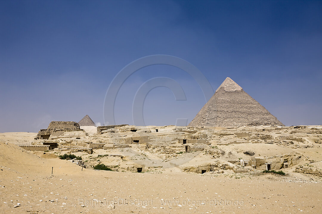 Pyramid of Khafra with Tomb Field