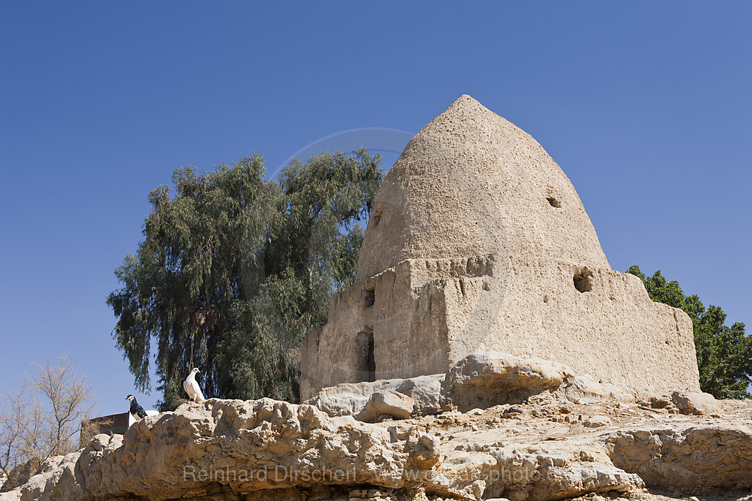 Lehmziegel-Bauten in Oase Bahariya