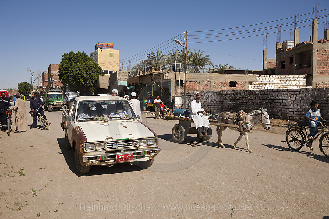 Street Scene at Bahariya Oasis