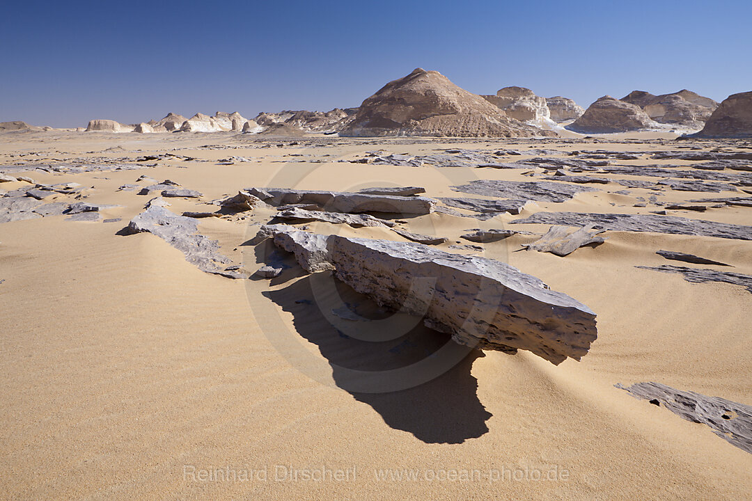 Landscape in White Desert National Park