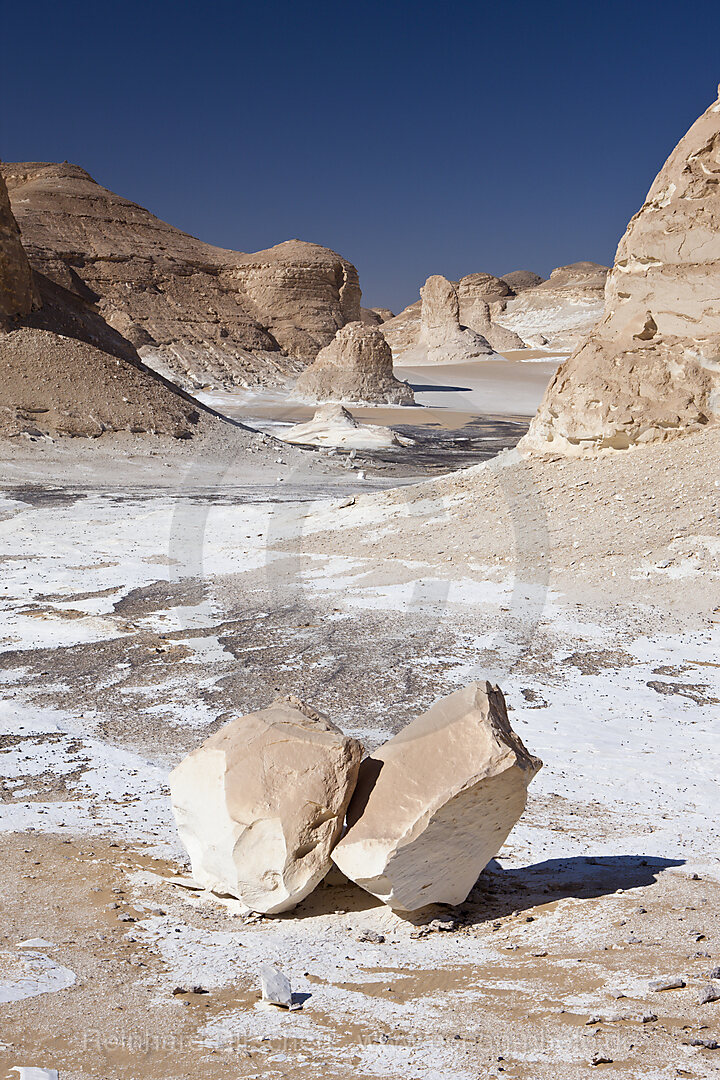 Landscape in White Desert National Park