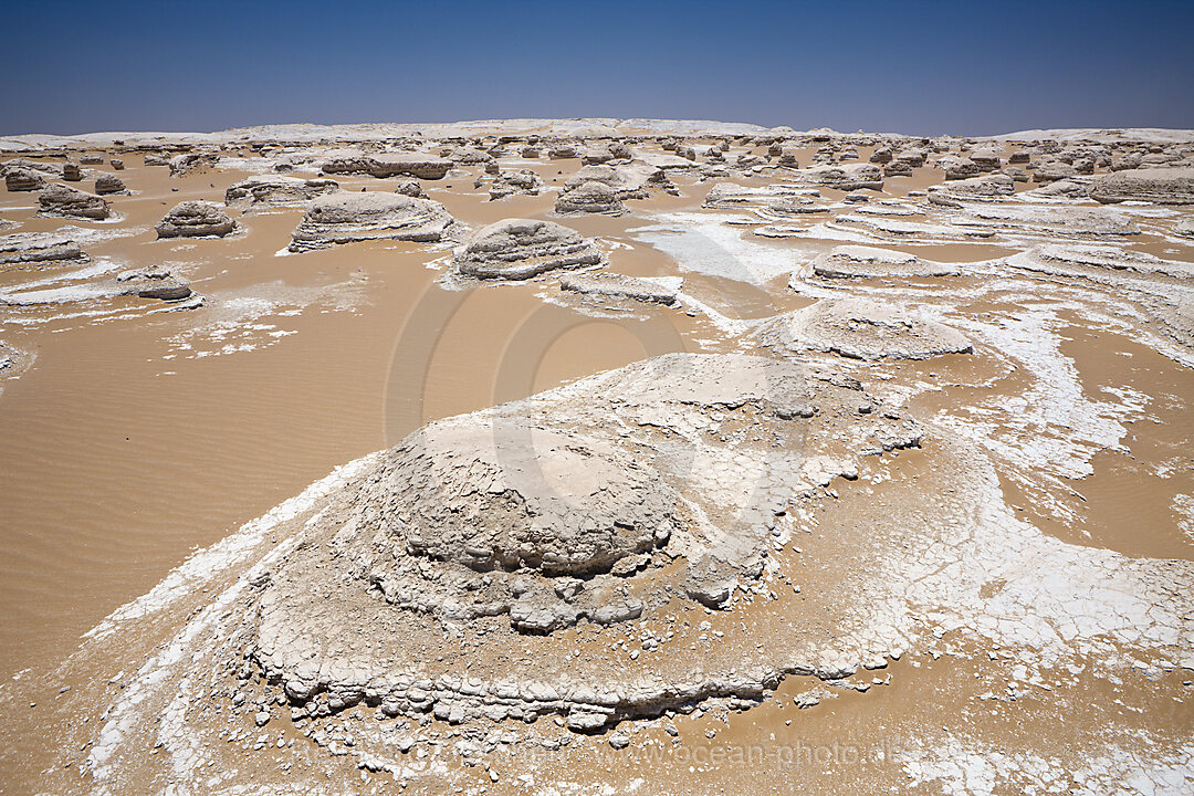 Landschaft in Nationalpark Weisse Wueste