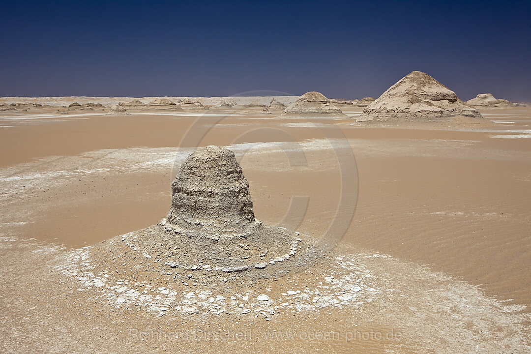 Landschaft in Nationalpark Weisse Wueste