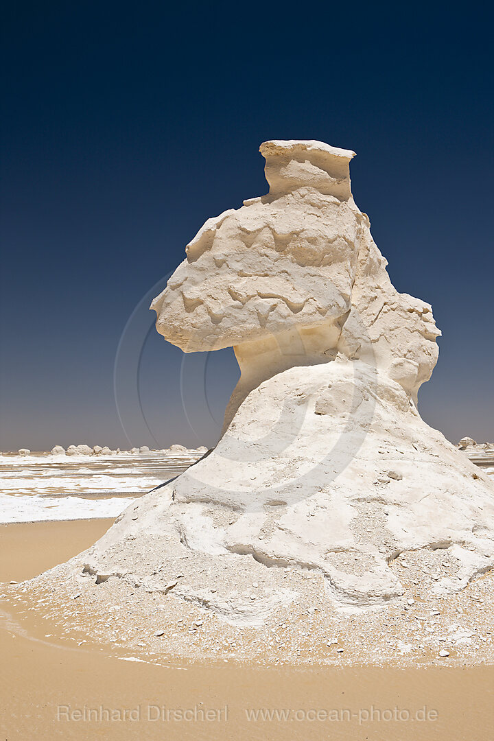 Formations of Lime Stone in White Desert National Park