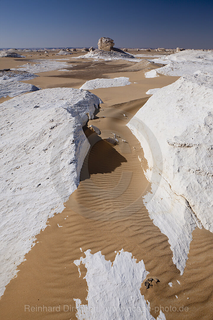 Formations of Lime Stone in White Desert National Park