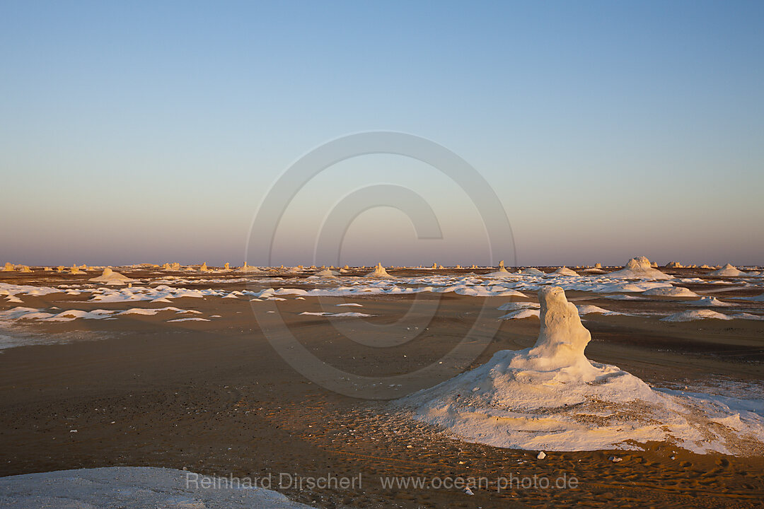 Landschaft in Nationalpark Weisse Wueste