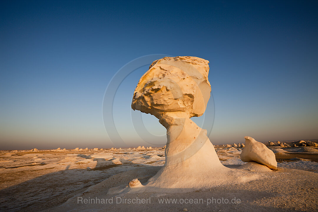 Landschaft in Nationalpark Weisse Wueste