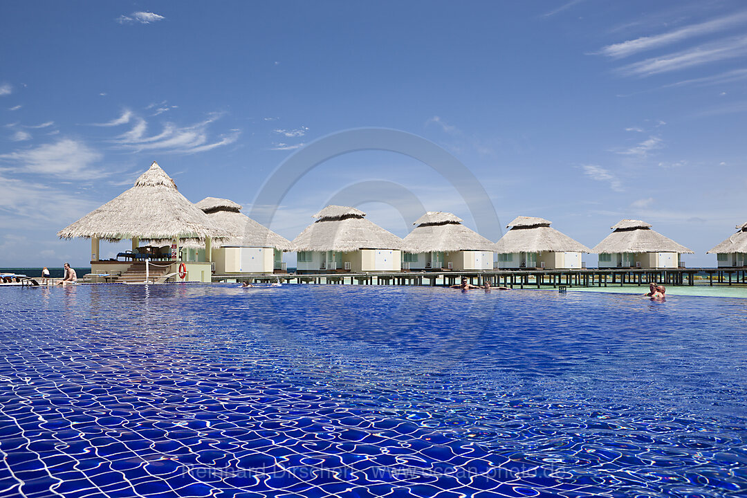 Pool of Maldive Island Ellaidhoo