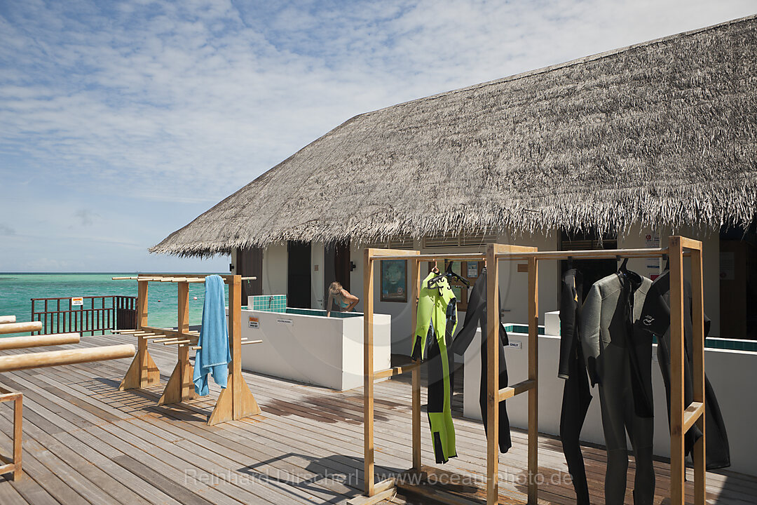 Diving Centre on Maldive Island Kandooma