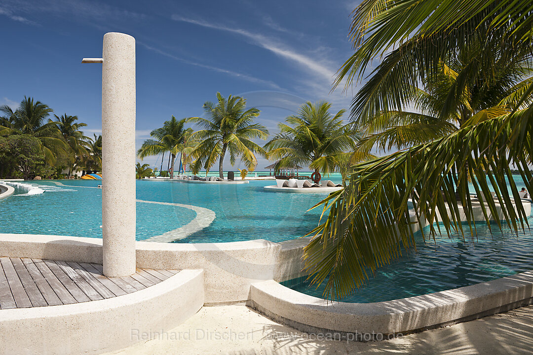 Swimming Pool of Maldive Island Kandooma