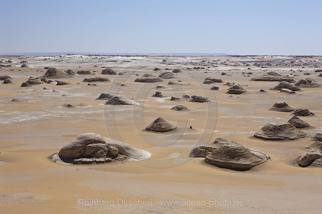 Landschaft in Nationalpark Weisse Wueste