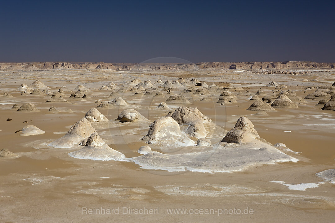 Landschaft in Nationalpark Weisse Wueste