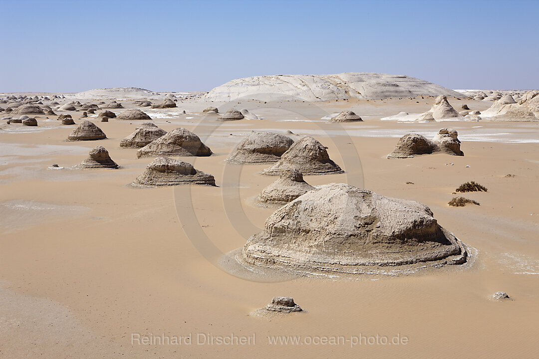 Landschaft in Nationalpark Weisse Wueste