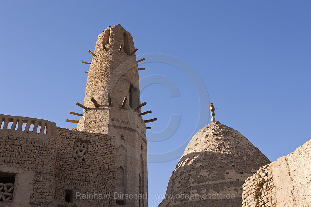 Alte Moschee von Al Qasr in Dakhla Oase