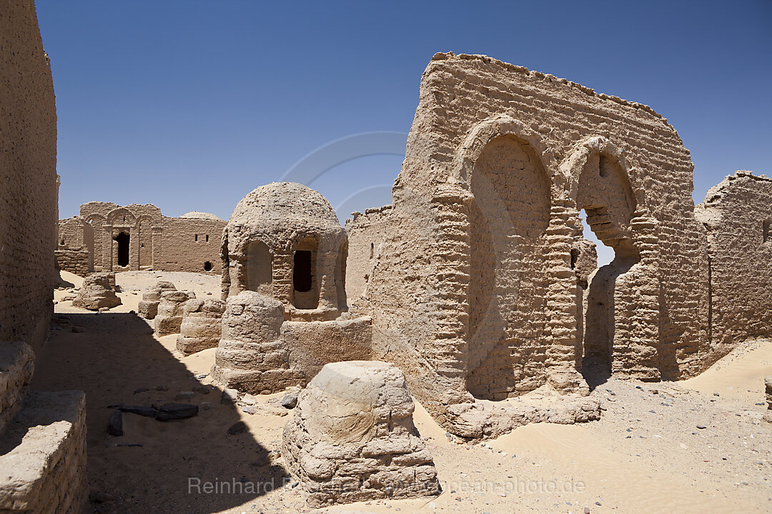 Necropolis of al-Bagawat Cemetery in Charga Oasis