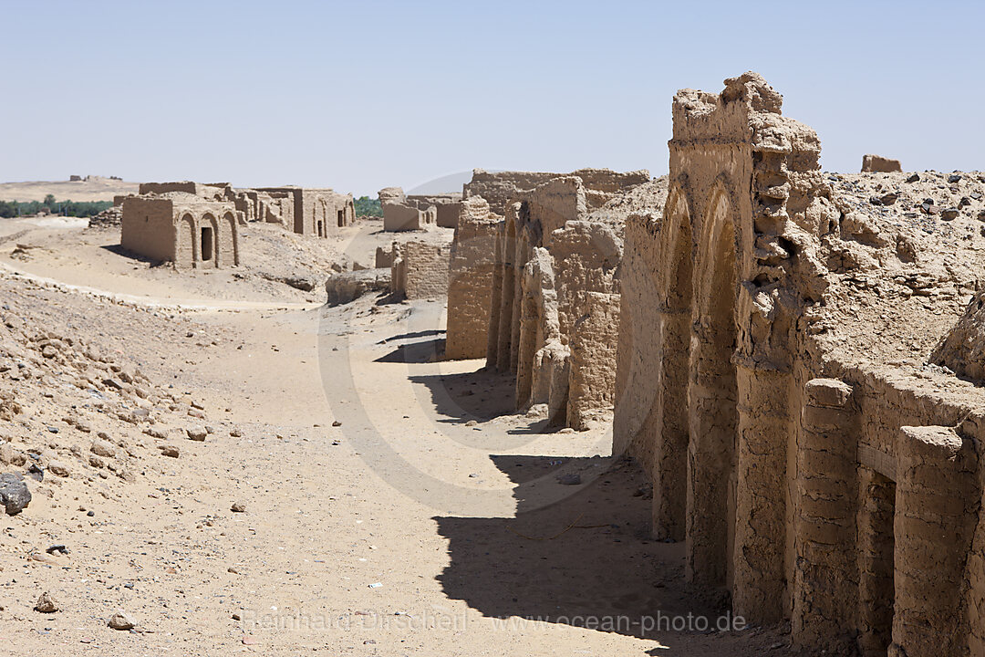 Necropolis of al-Bagawat Cemetery in Charga Oasis