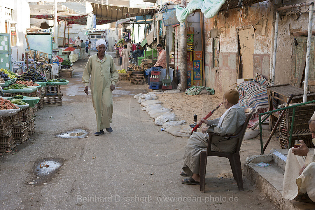 Markt von Kharga Oase, Libysche Wueste, Aegypten