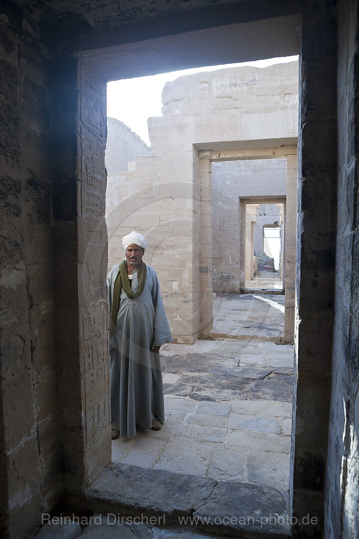 Ruins of El-Ghweita Temple in Charga Oasis