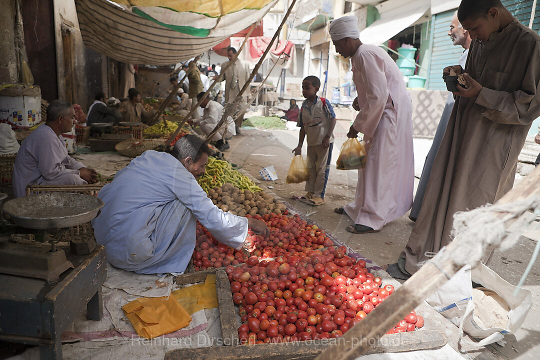 Markt in Luxor, Luxor, Aegypten