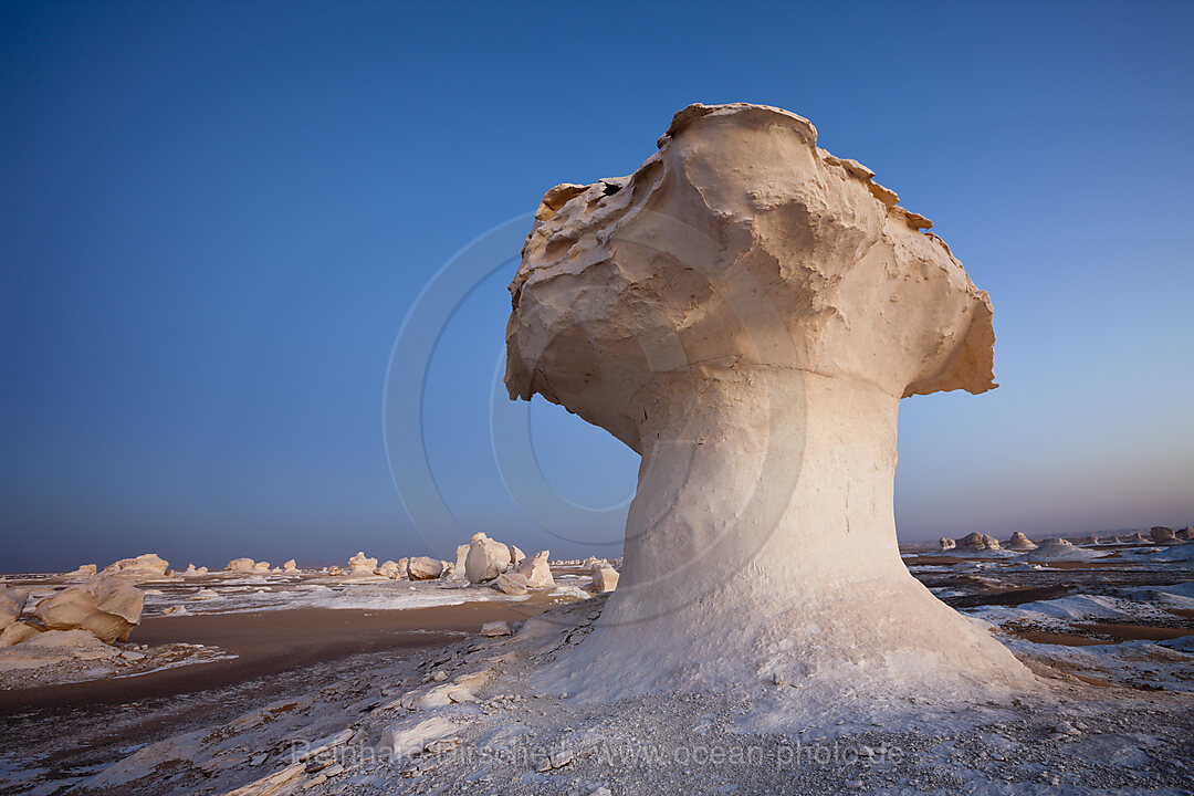 Formationen in Nationalpark Weisse Wueste, Libysche Wueste, Aegypten