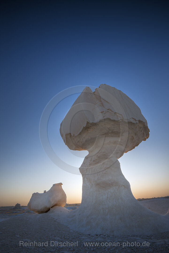 Formationen in Nationalpark Weisse Wueste, Libysche Wueste, Aegypten