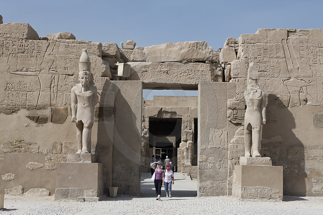 Impressionen von Karnak Tempel, Luxor, Aegypten