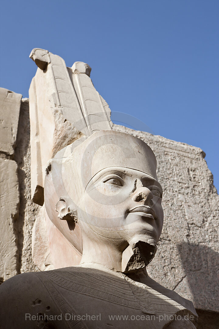 Statue at Karnak Temple