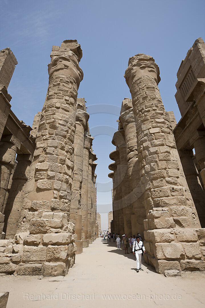 Impressionen von Karnak Tempel, Luxor, Aegypten