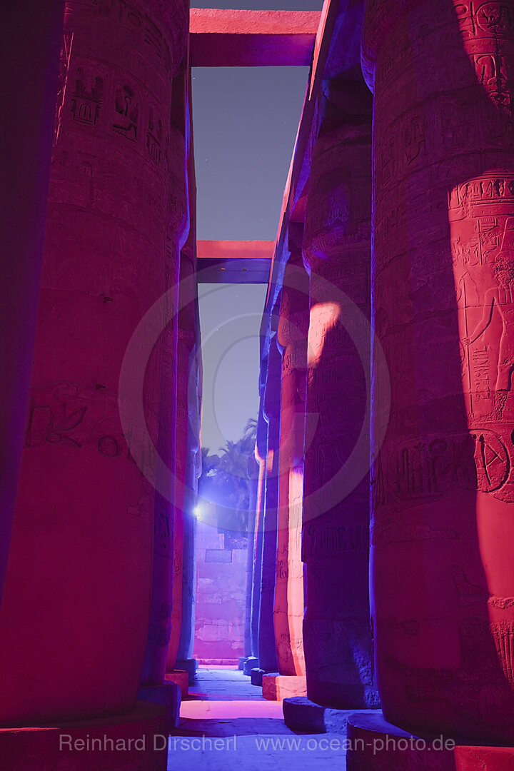 Light and Sound Show at Karnak Temple