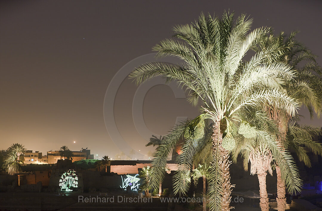 Light and Sound Show at Karnak Temple