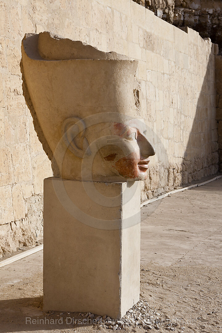 Kopf einer Hatschepsut Statue